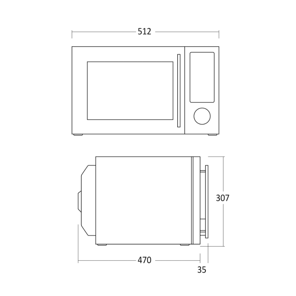 Microwave oven MIG 2501
