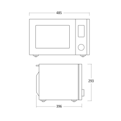 Microwave oven MIG 27 SS