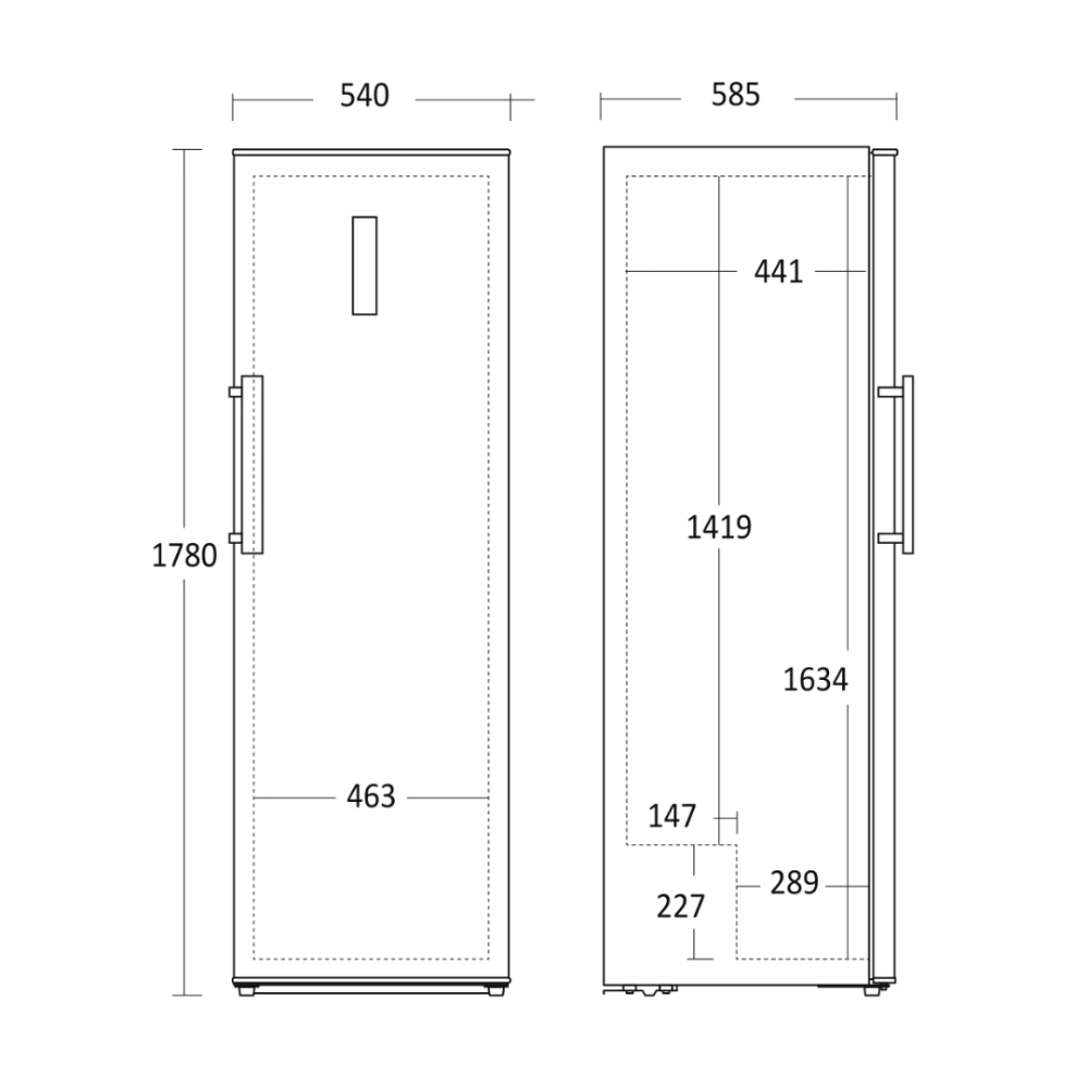 Refrigerator SKS 346 W