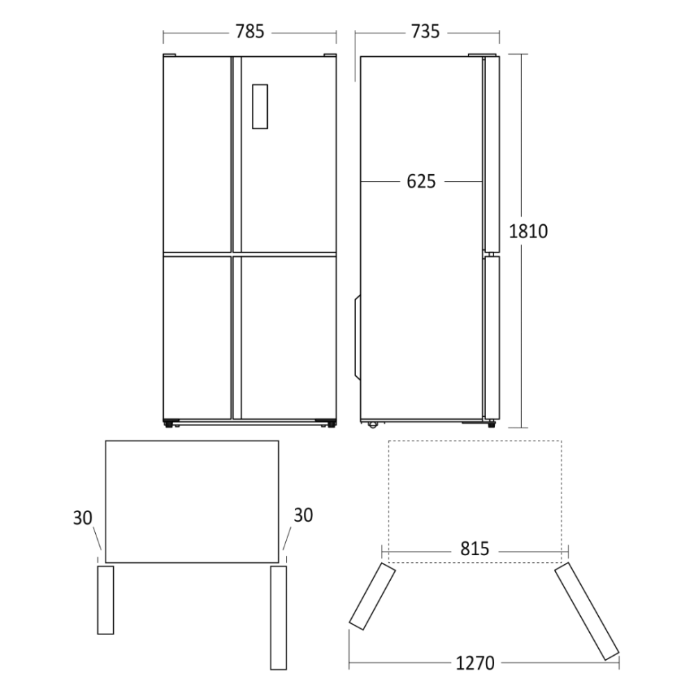 Refrigerator Combi SKF 481 X