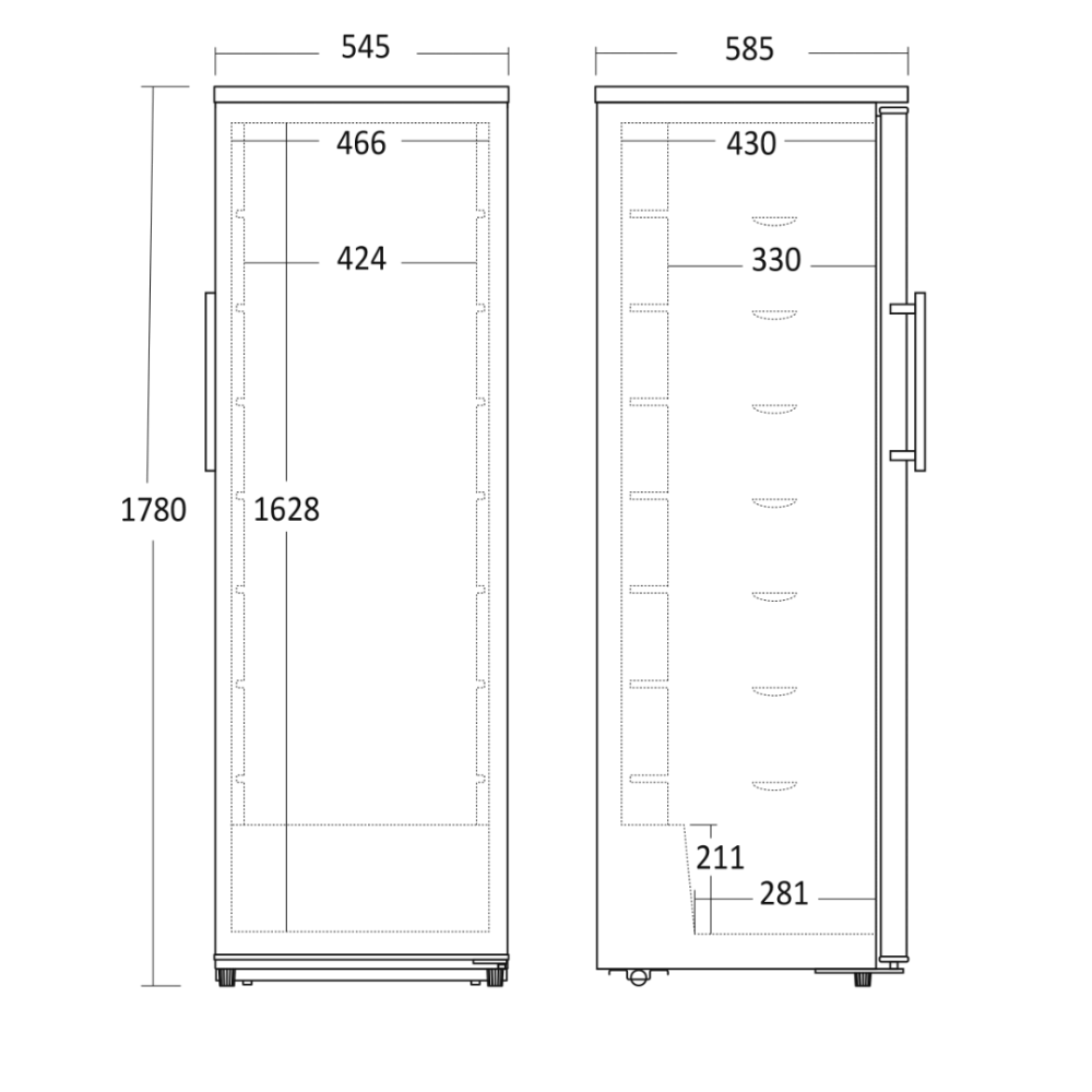 Refrigerator KK 366 E