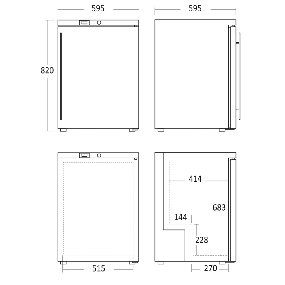 Refrigerator SK 145 E