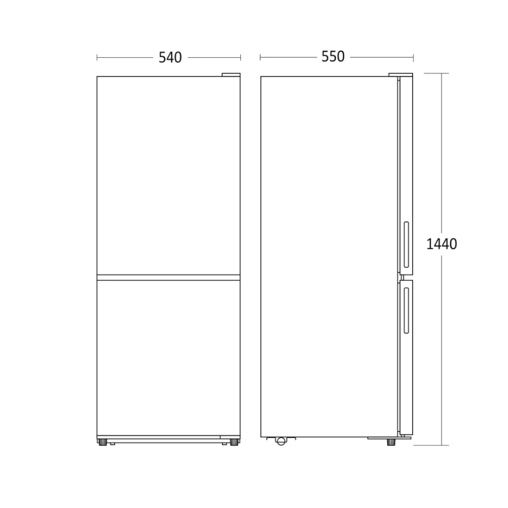 Refrigerator Combi SKF 231 W