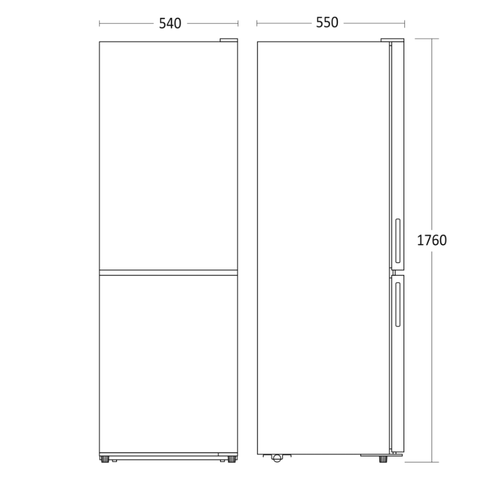 Refrigerator Combi SKF 307 W