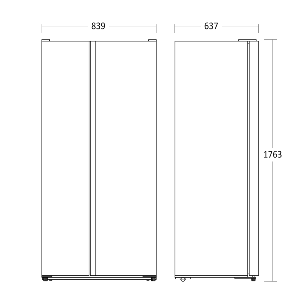 Refrigerator Combi SKF 433 X