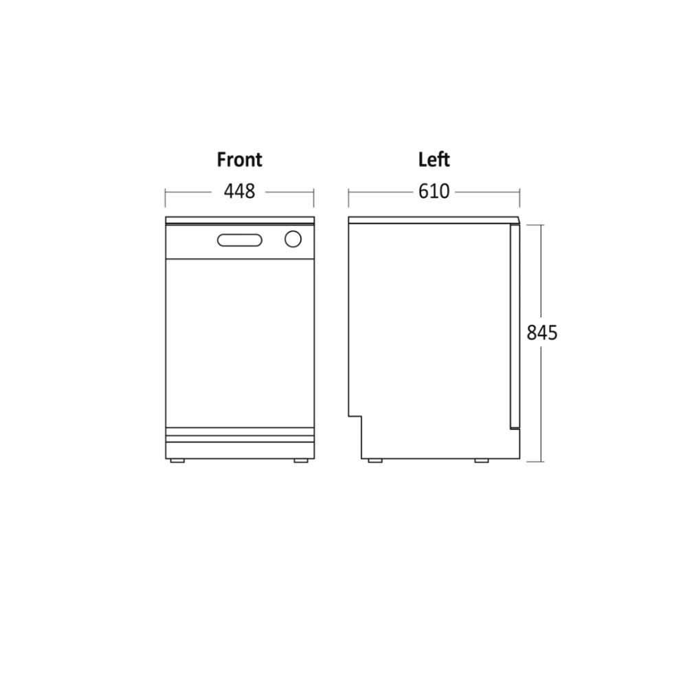 Dishwasher SFO 4502 W
