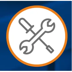 Metal table with two shelf  