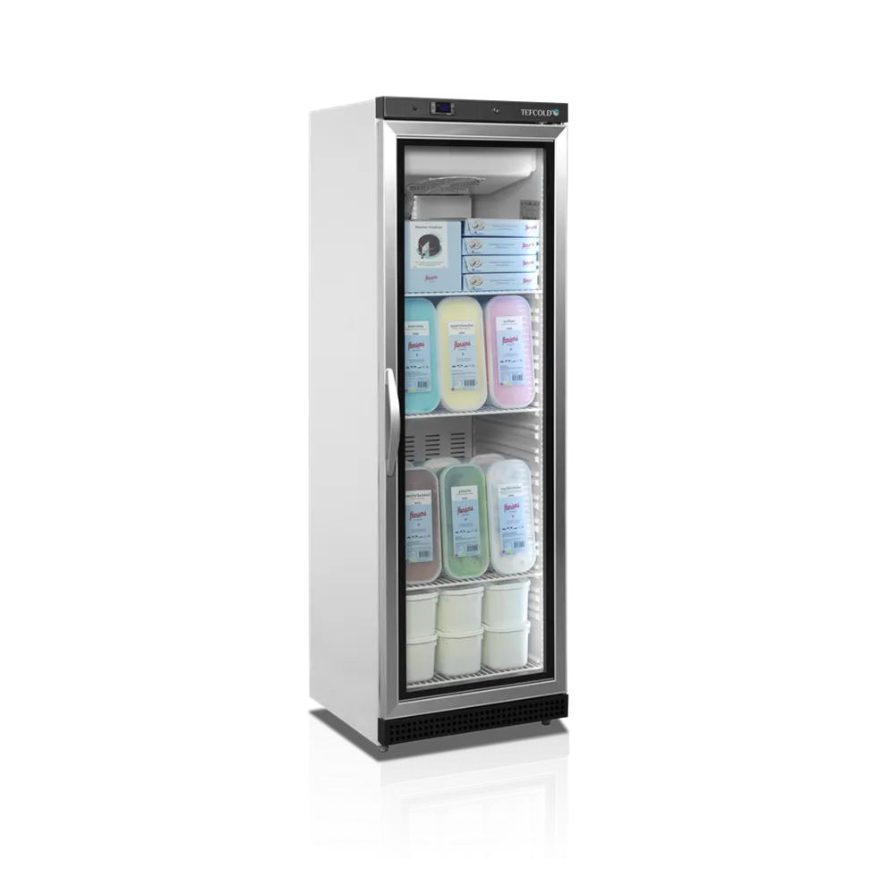 Freezer UF 340 liters with glass doors