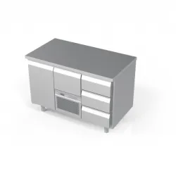 Cooling counter with lifting mechanism P240 1500 mm