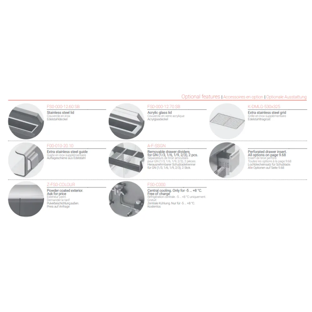 Saladette сounter P303 1720 mm