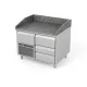 Cooling counter with granite table top P121 940 mm