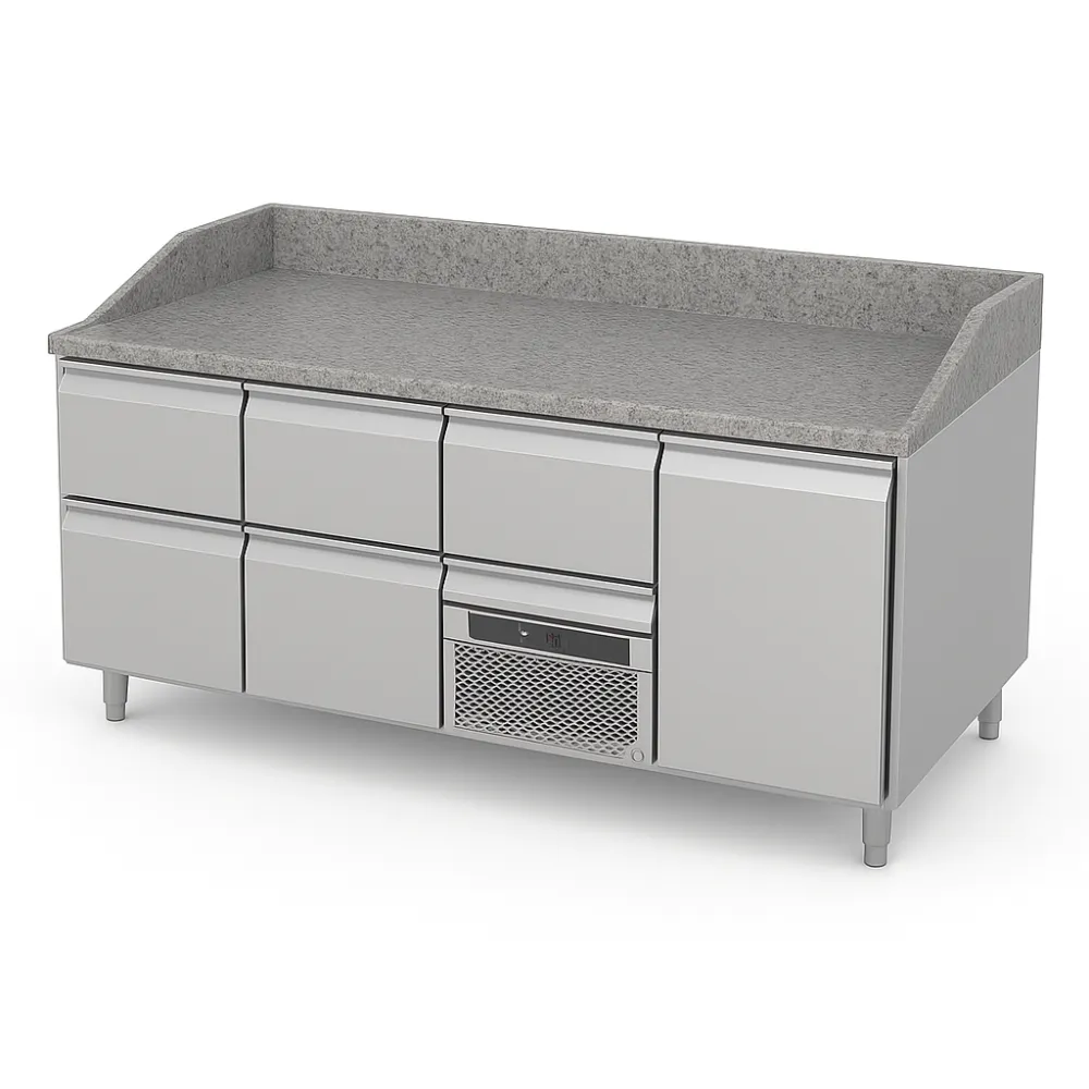 Cooling counter with granite table top 1720mm P335
