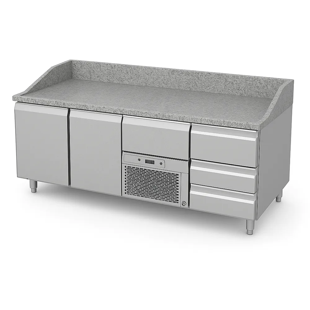 Cooling counter with granite table top 1720 mm P342