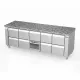 Cooling counter with granite table top 2130 mm P414