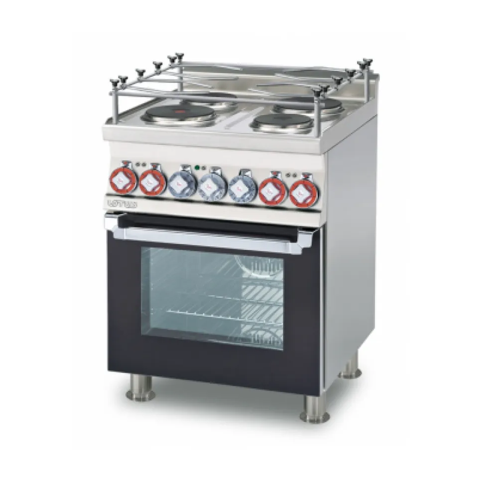 LOTUS CFM4-66ETX/V Electric Stove with Oven for Marine Kitchens