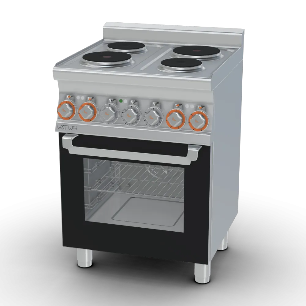 LOTUS CFM4-66ET/V Electric Range with Oven & 4 Cooking Zones