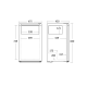 Scandomestic HOME SKB 82 WE 75 L Refrigerator with 7 L Freezer
