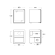 SCANDOMESTIC 48 L Black Display Cooler DC48BB