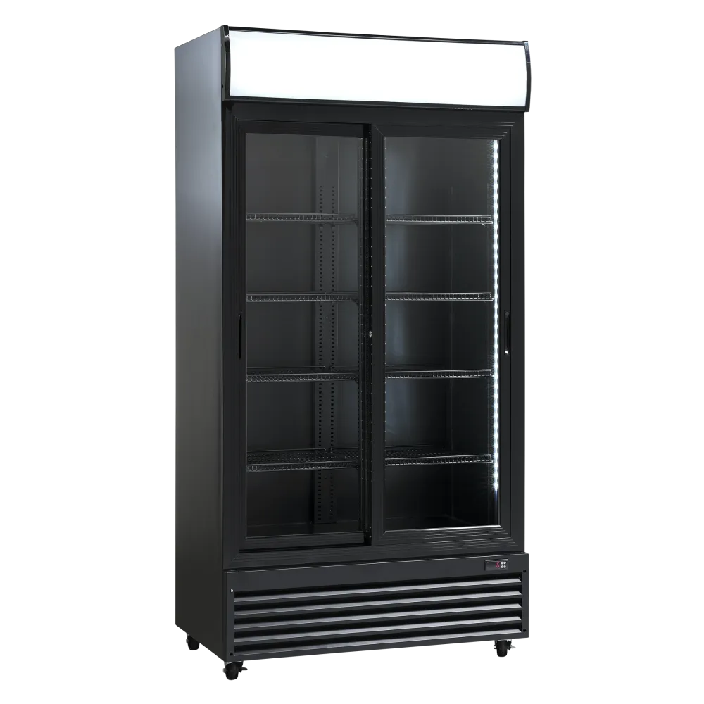 Showcase with hinged doors SD802BSLE