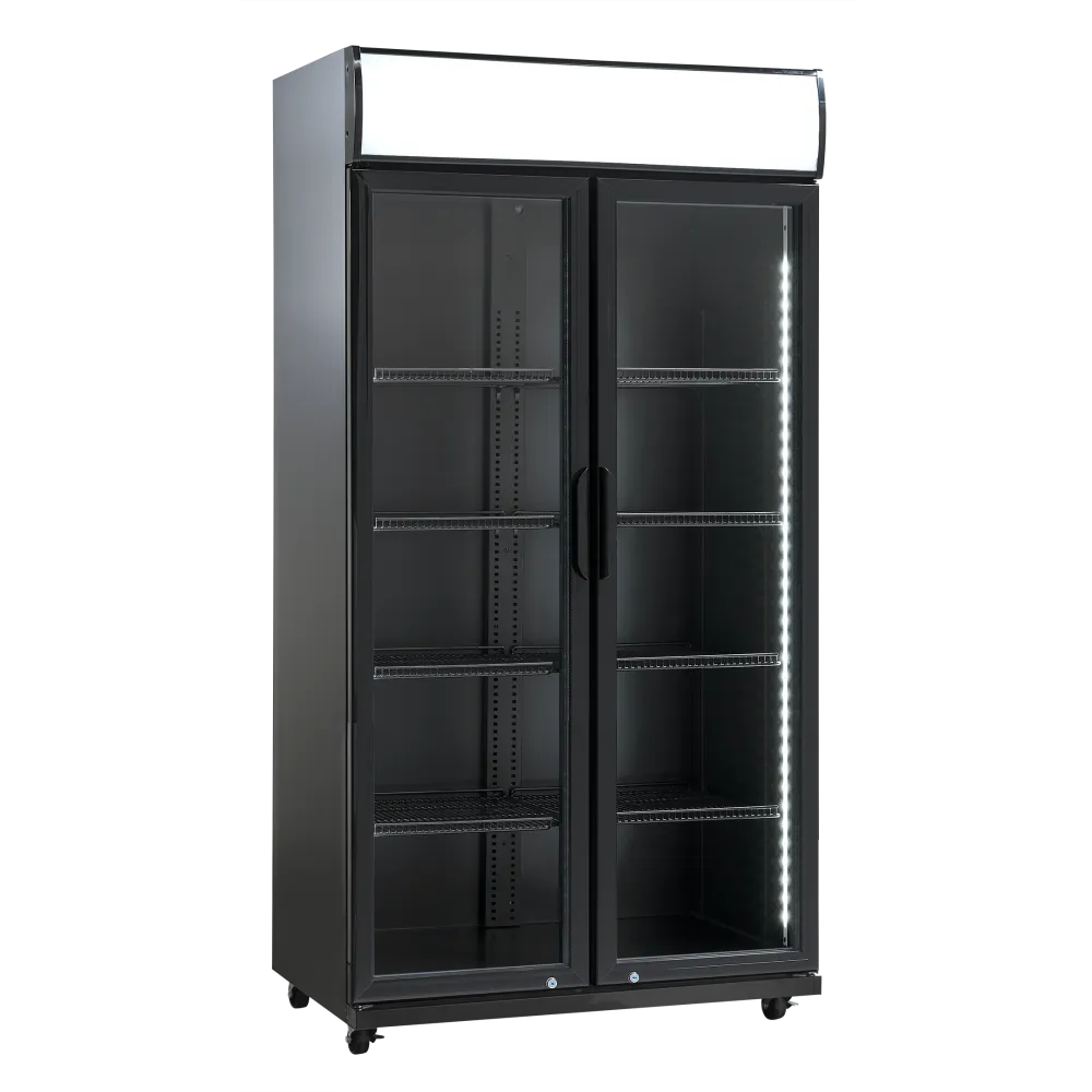 Showcase with hinged doors SD881BHE