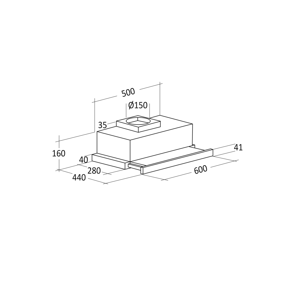 Cooker Hood KHP60300A