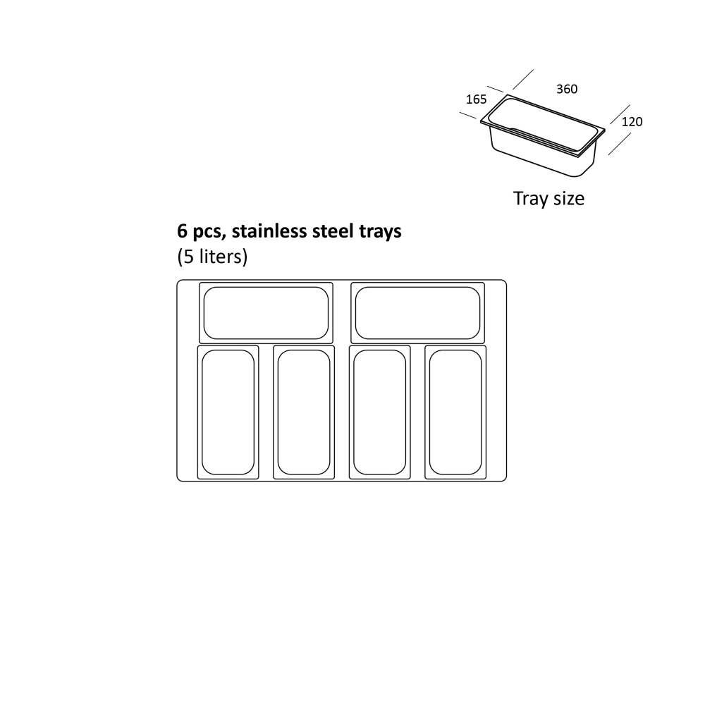 Freezing display SIC6WB