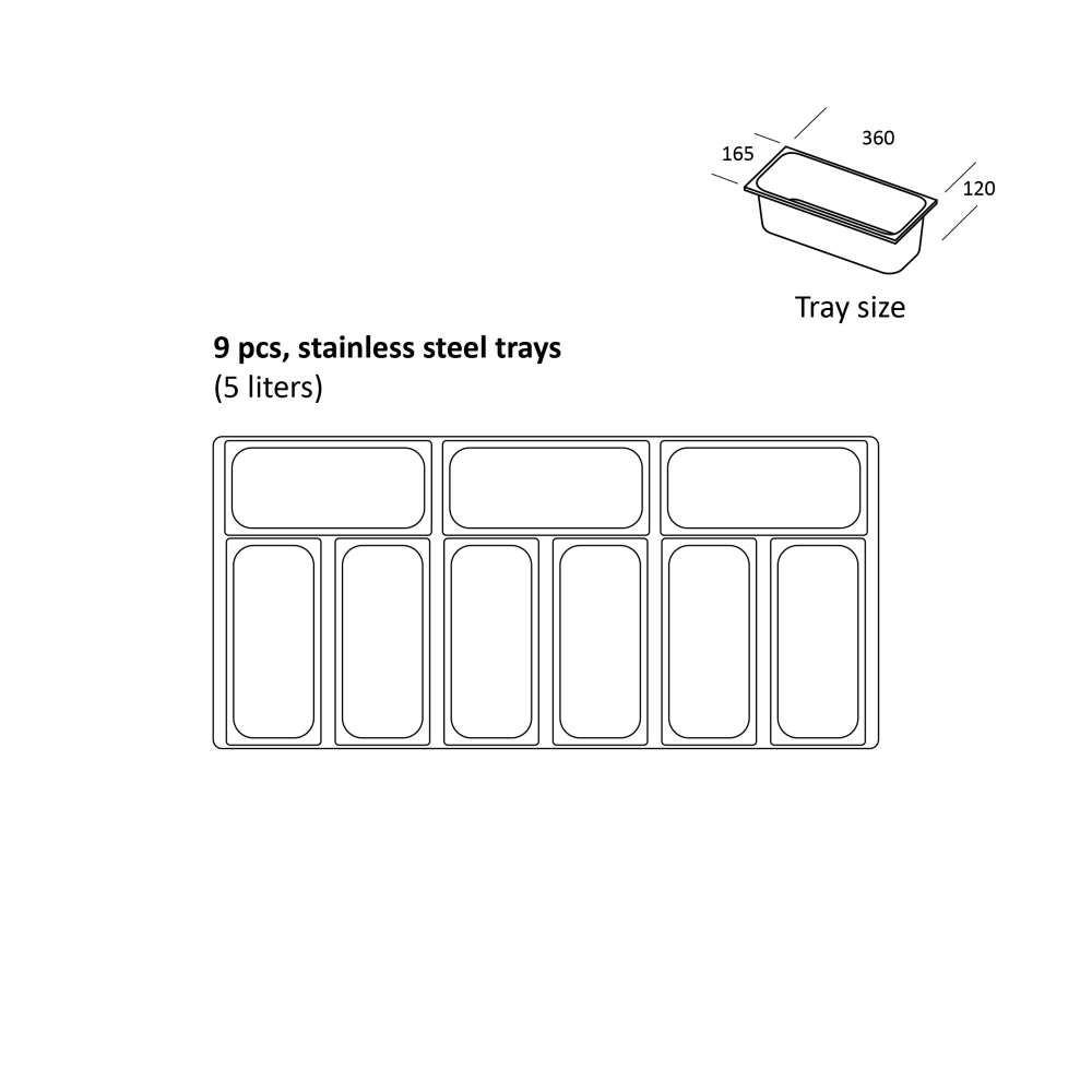 Freezing display SIC9WB