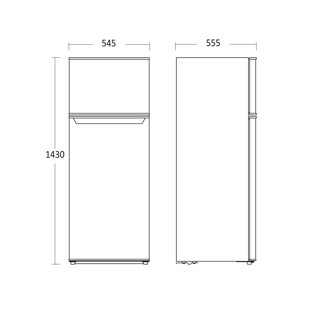Refrigerator CBF206WE