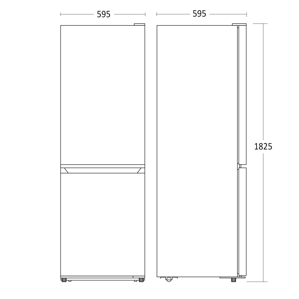 Refrigerator Combi CBF304WE