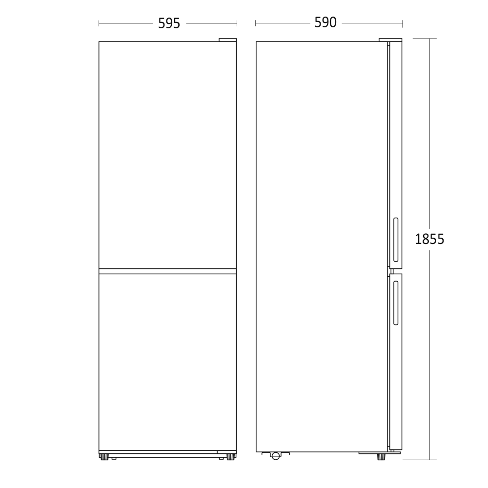 Refrigerator Combi SKF327WE