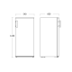 Freezer FRF161NFWE