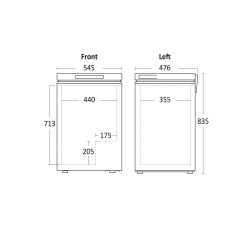 Chest freezer CF100WD