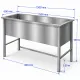 Freestanding Stainless Steel Sink 1600 mm