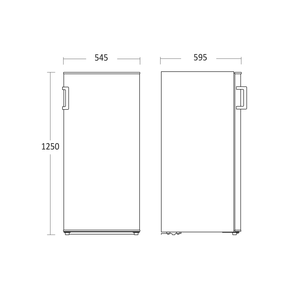 Built-in freezer FRF127WE