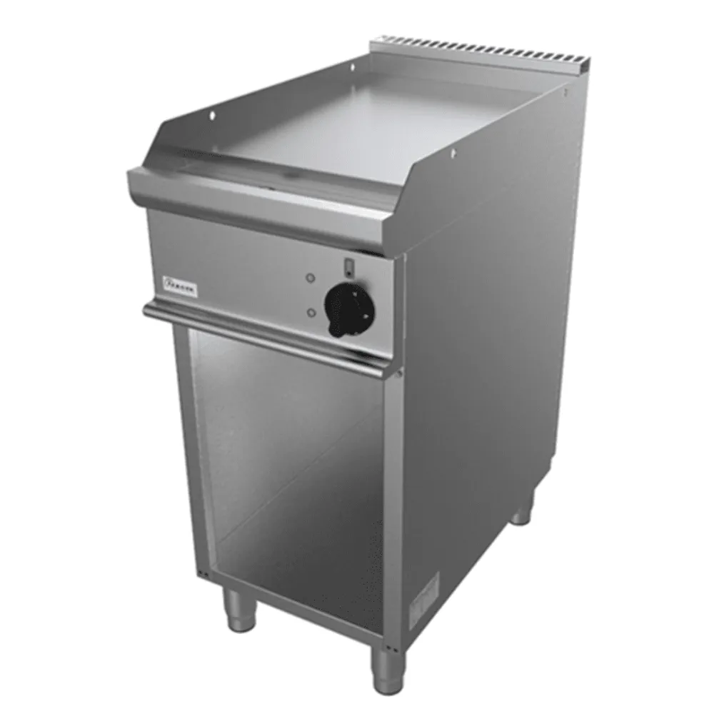 Electric smooth grill plate with neutral cabinet EASY 700 E7/KTE1BALK