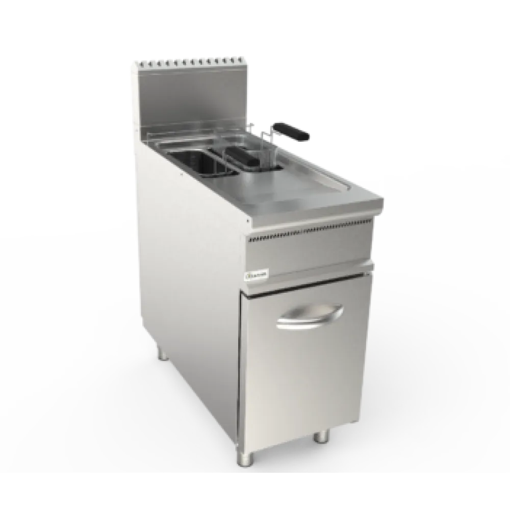 Gas fryer with cabinet 8+8L LADYQ 900 LQ/FLG2V8