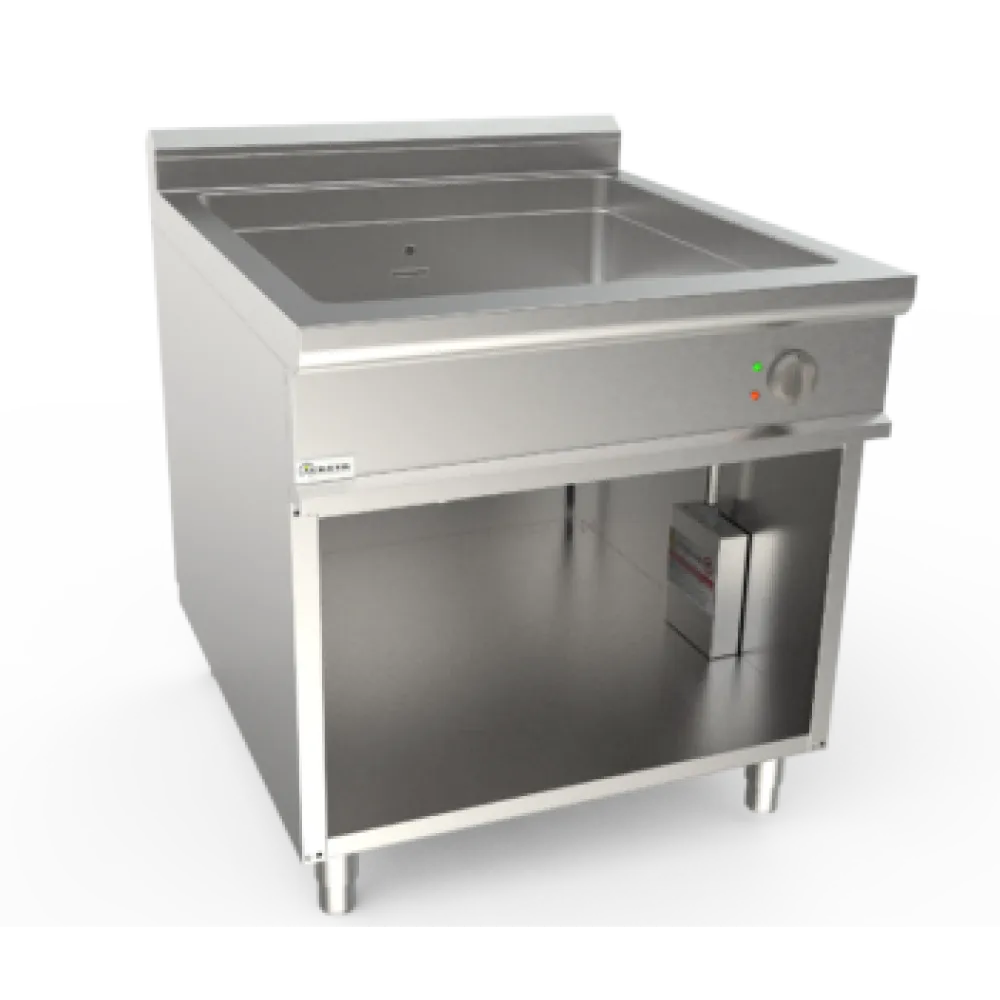 Hot bain-marie with neutral cabinet GN1/1+2x1/3 LADYQ 900 LQ/BME2BA