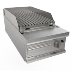 Lavastone ribbed gas griddle LQ/BS1BB