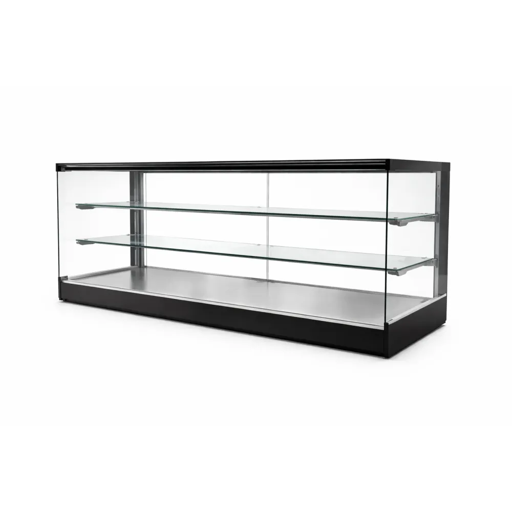 SAYL LOGIC TRIPLE LO26-NE Neutral Display Case for Food Presentation