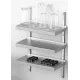 Novameta LSX1-150/30/30 Wall Shelf System for Professional Kitchens