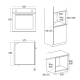 Scandomestic HOME Built-In Oven with Air Fry Function