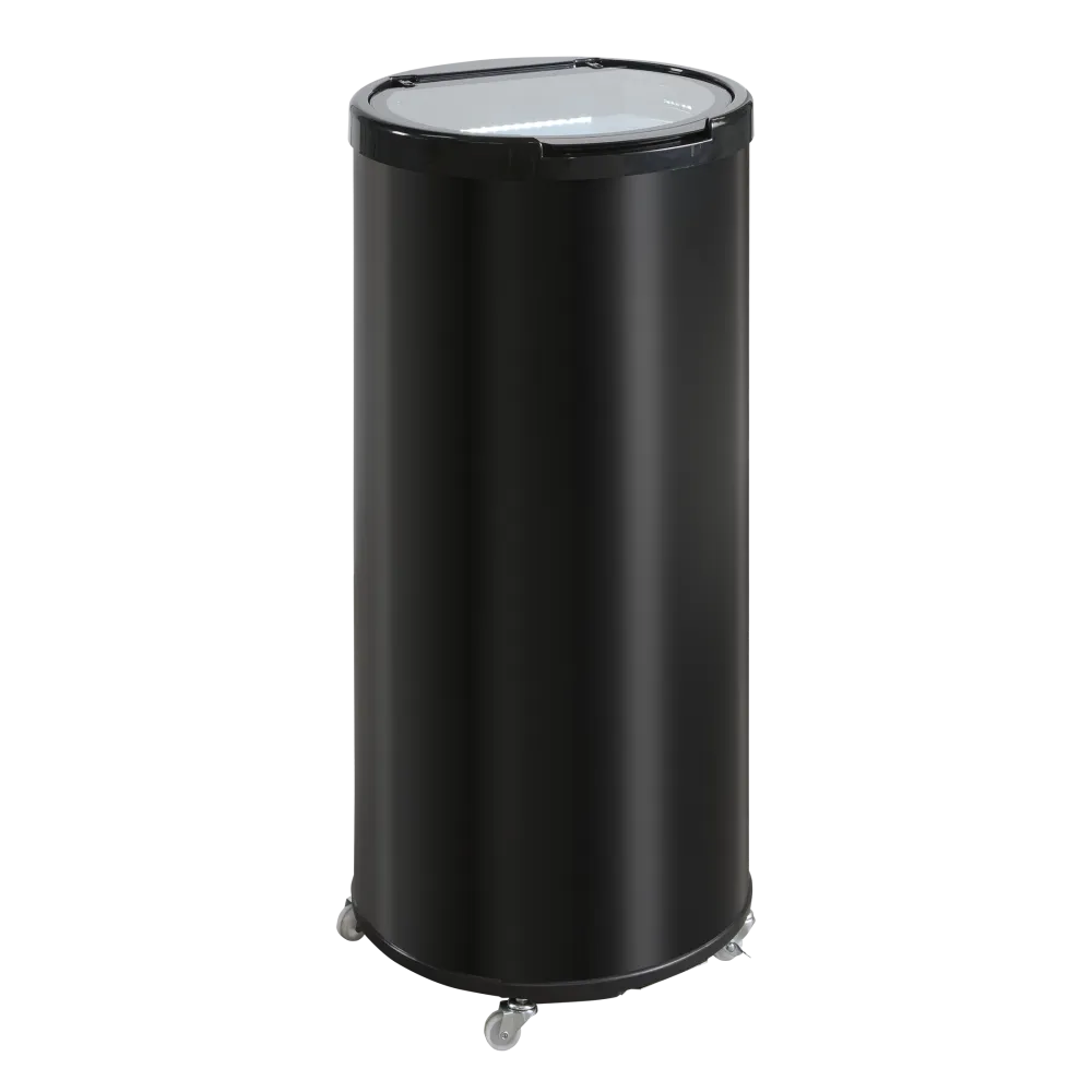 SCANDOMESTIC Impulse Showcase 61 L Black Chiller CC66BCLL