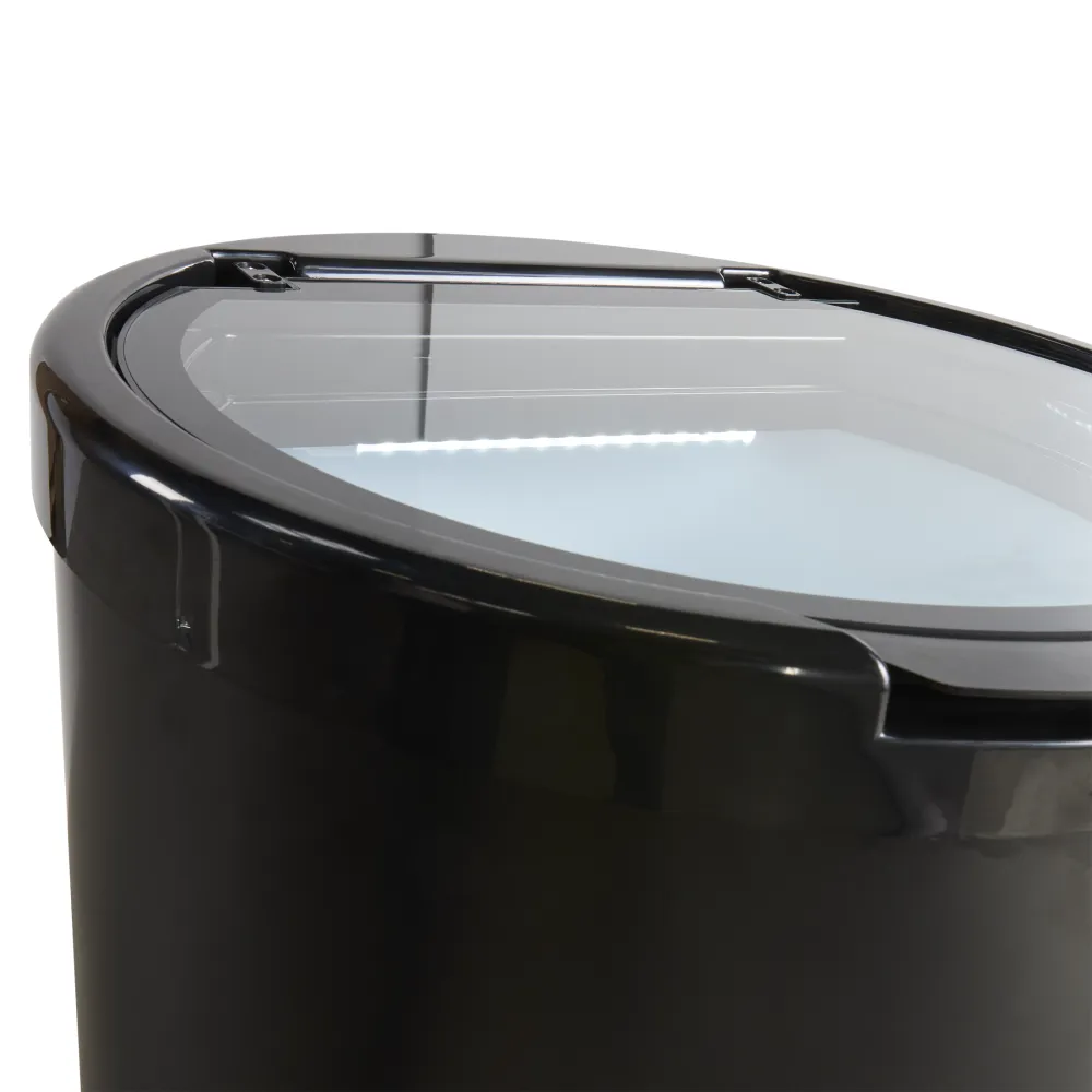 SCANDOMESTIC Impulse Showcase 61 L Black Chiller CC66BCLL