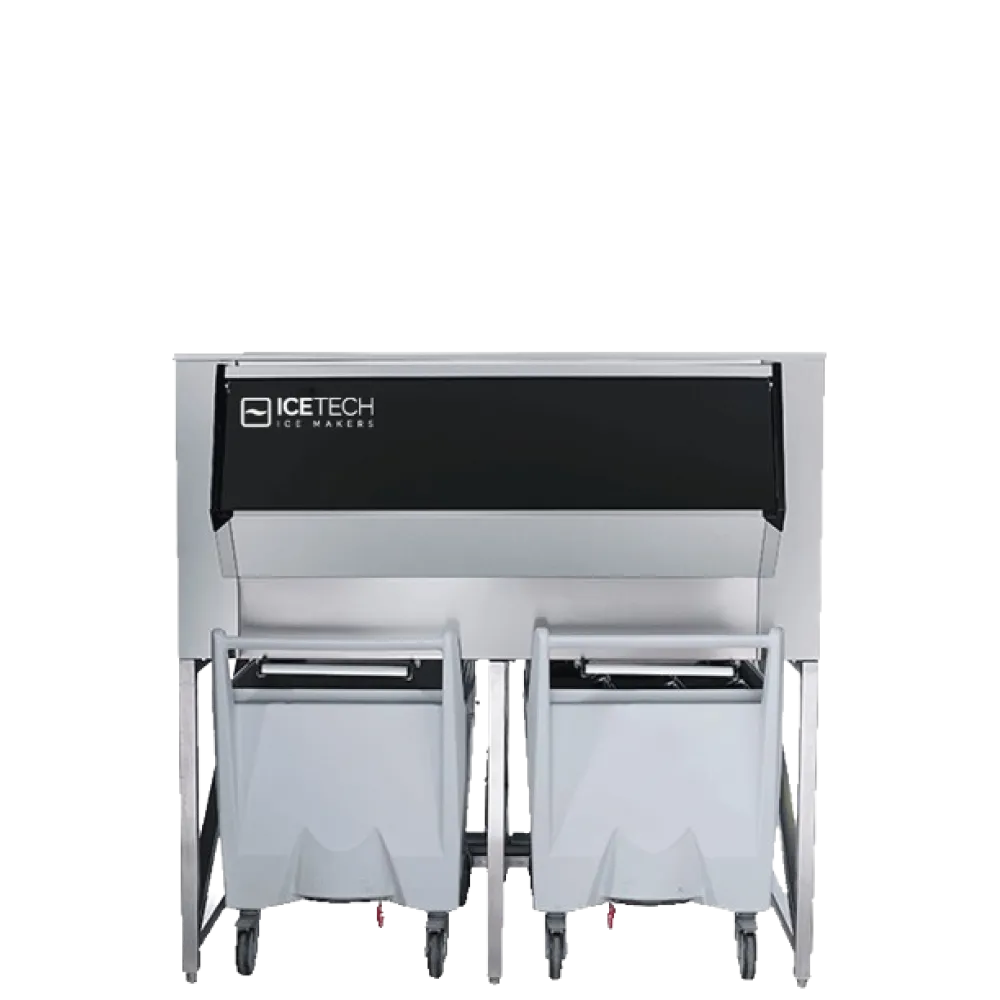 ICE TECH BCD400 Ice Storage Bin with Trolley for 413 kg