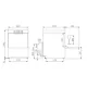 KASTEL SK 60E PRS SD Dishwasher 500x600 mm