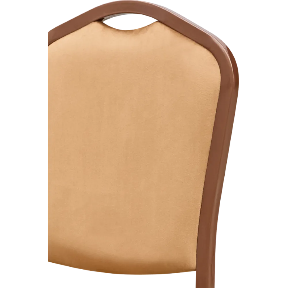 Banquet Chair MUSIC RUMBA in Light Brown & Brown