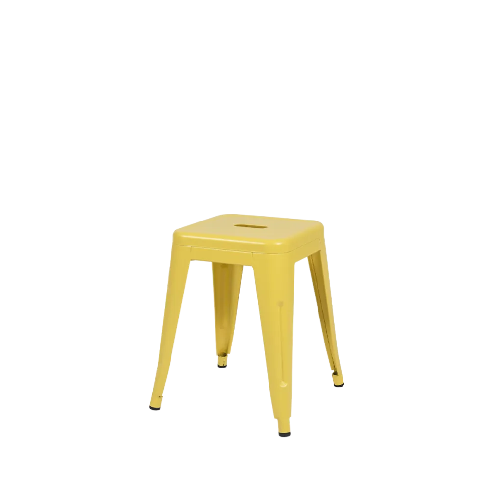 TOLIX PARIS00 Stacking Chair in Yellow Steel
