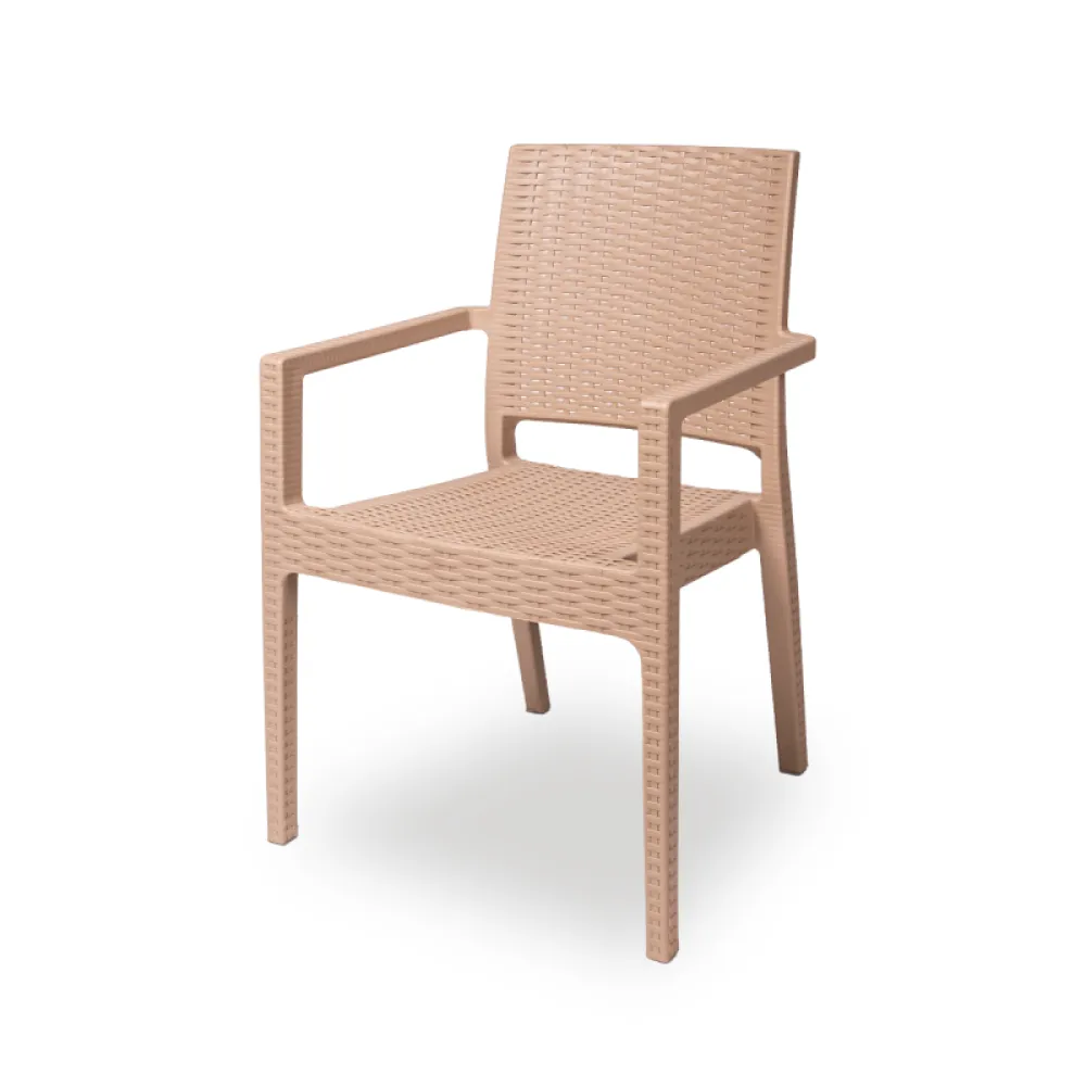Chair MARIO 200 in Beige for Professional Outdoor Use
