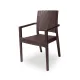Chair MARIO 900 in Brown for Professional Outdoor Use