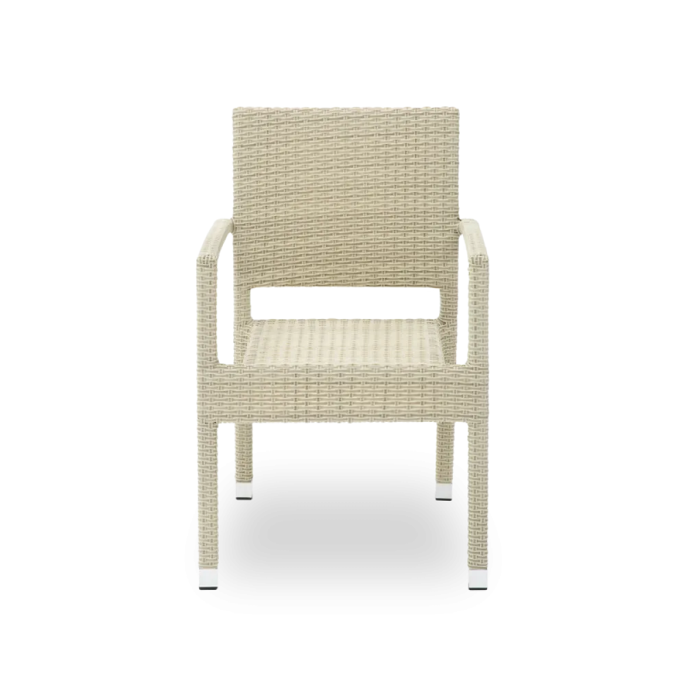 LEONARDO 0606 Beige Technorattan Chair